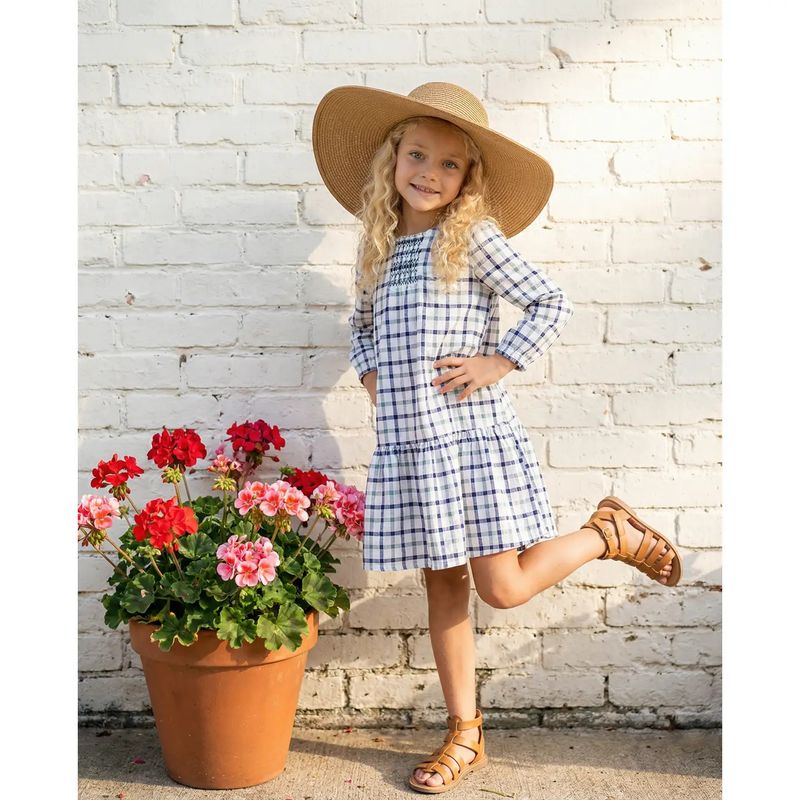 Smocked Ruffle Dress