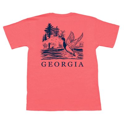 Georgia Duck Hunt SS Pocket Tee