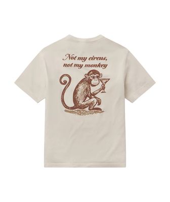 Not My Monkey Tee SS