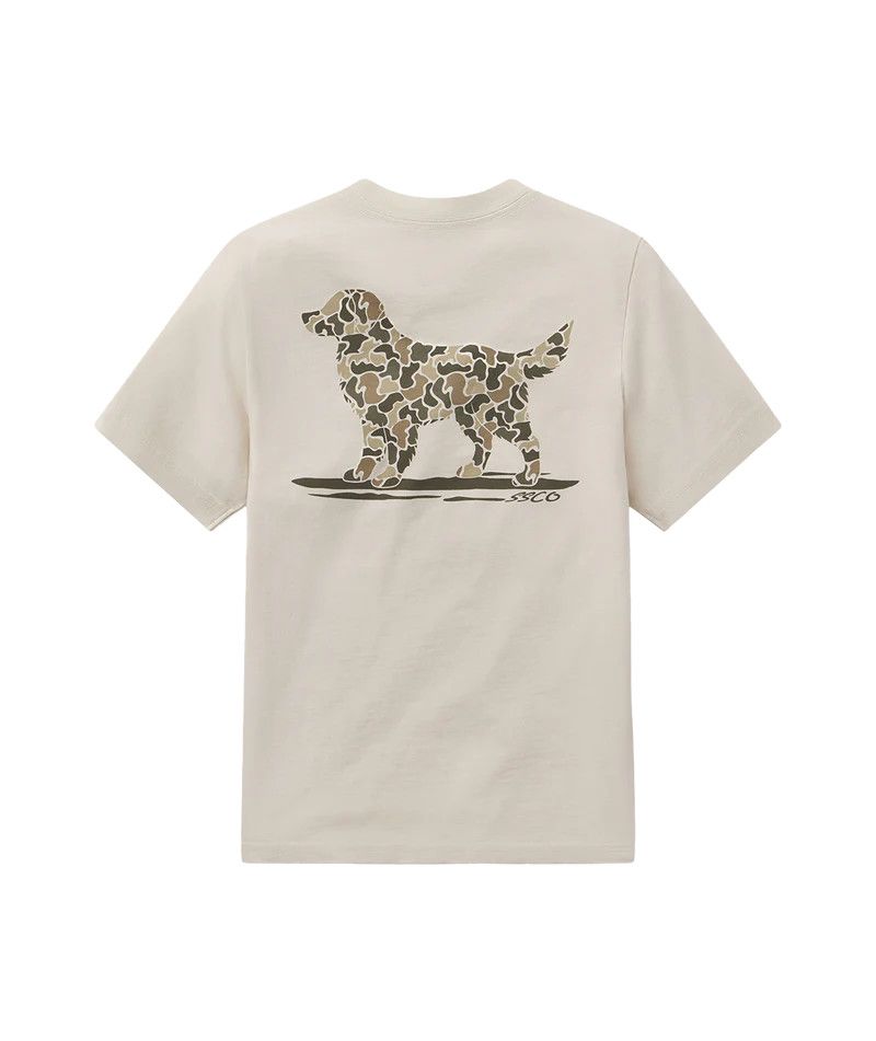 Youth Camo Retriever Tee SS