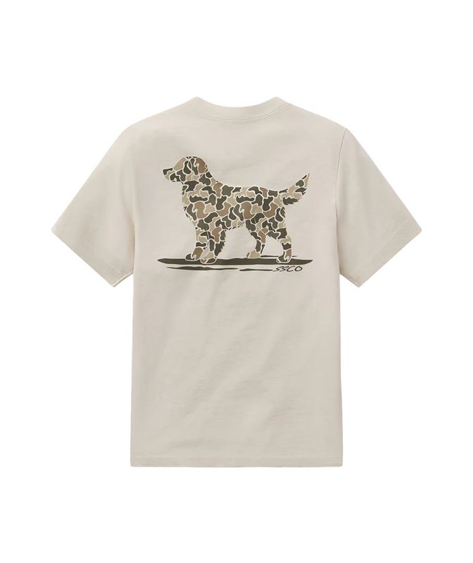 Youth Camo Retriever Tee SS