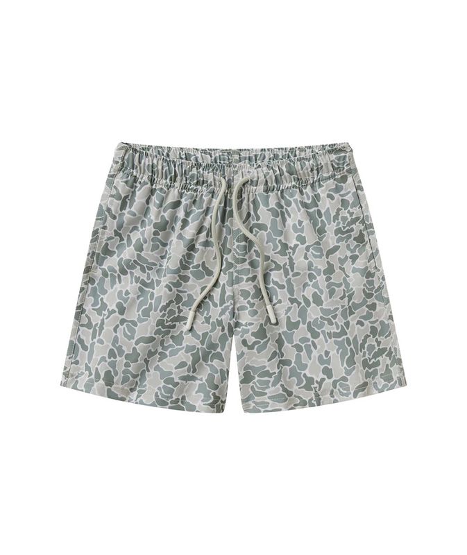 Boys Hooked On Camo Swim Shorts