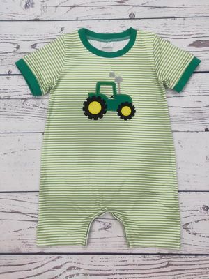 Appliqué Farm Romper