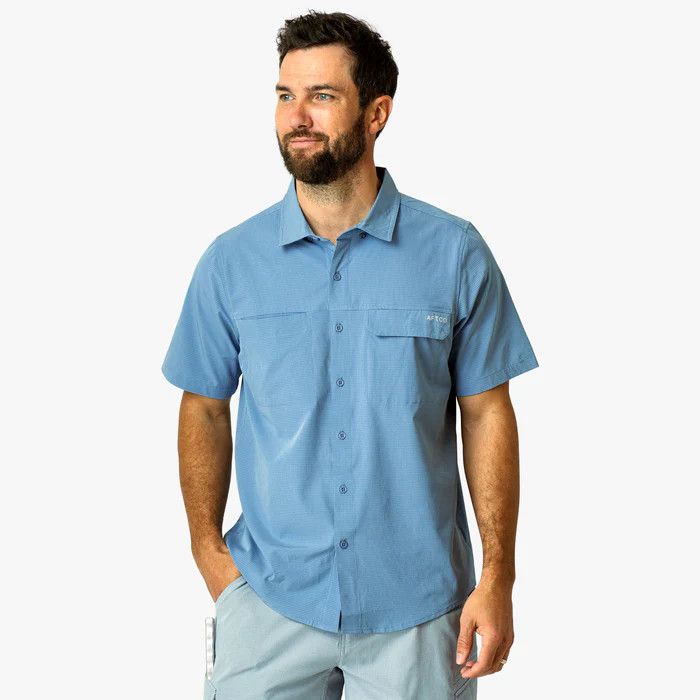 Air-O Mesh SS Button Down Shirt