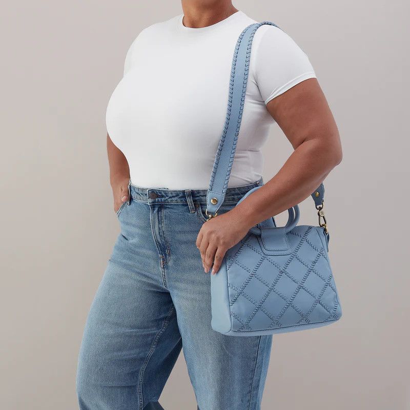 Sheila Medium Satchel Cloud Leather
