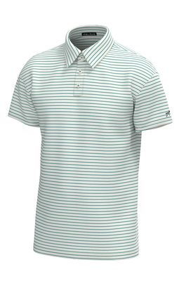 Youth Horizon Stripe Performance Polo