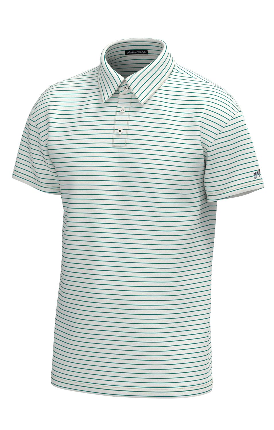 Horizon Stripe Performance Polo