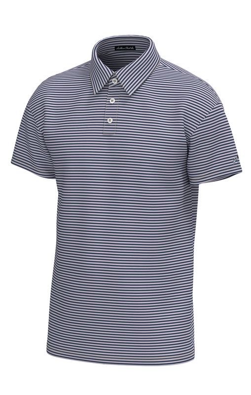 Youth Morgan Stripe Performance Polo