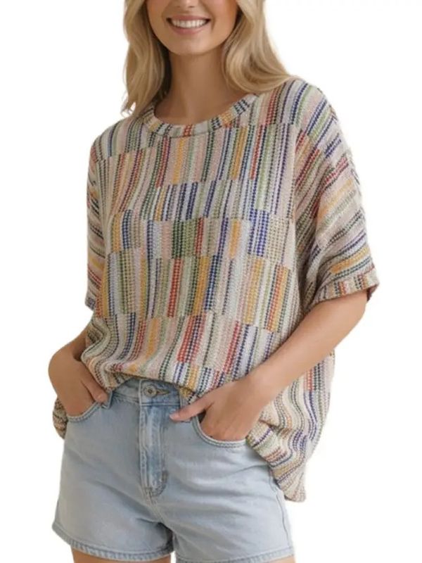 Oversized Knit Top