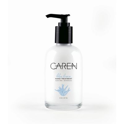 Caren Hand Treatment - Blue Linen