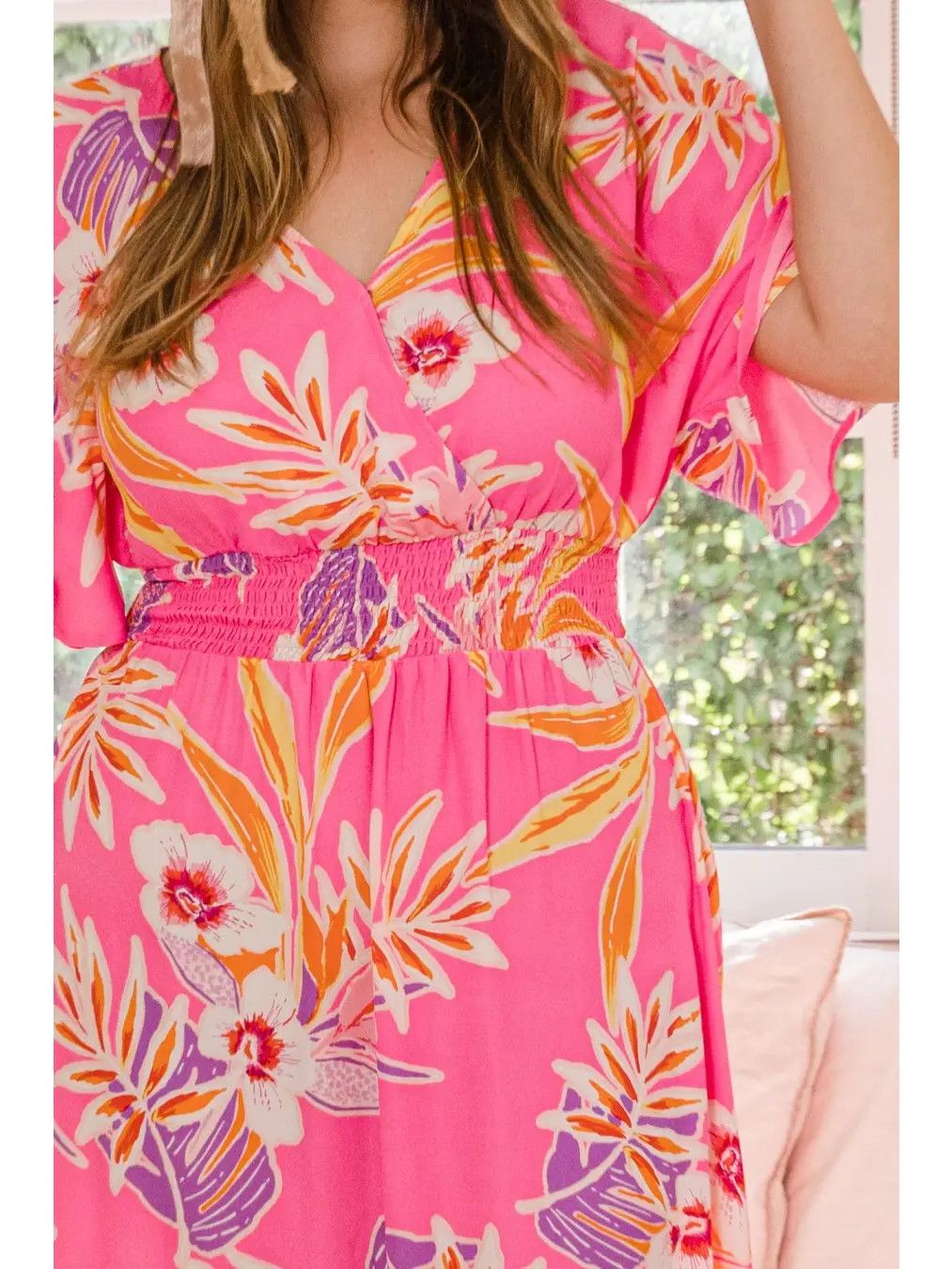 Floral Wrap Maxi Dress