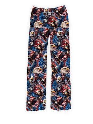 Eagle Head Flag USA Lounge Pants.