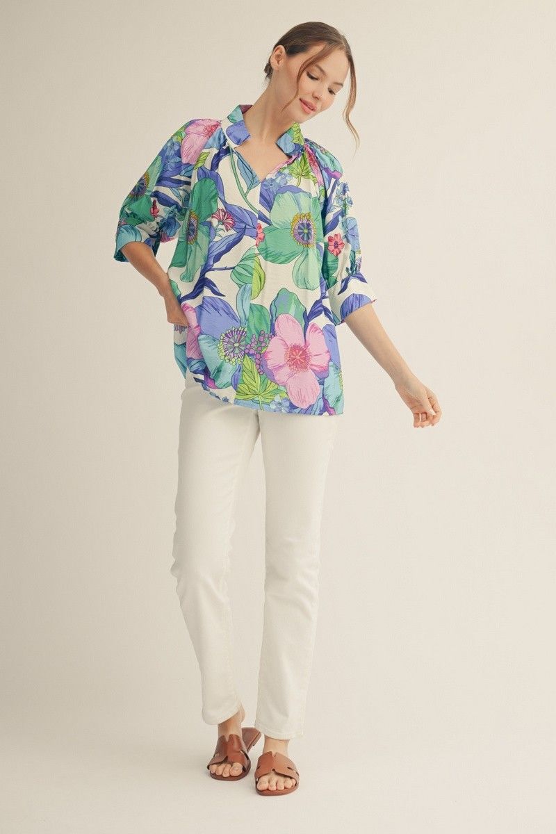 Big Floral Top