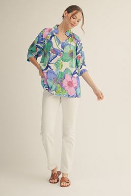 Big Floral Top