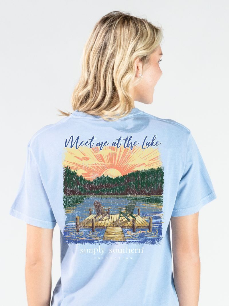 Meet Me At The Lake Short Sleeve T-Shirt