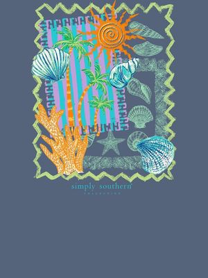 Beach Collage Short Sleeve T-Shirt