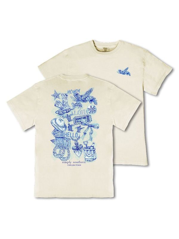 Youth Western Beach Short Sleeve T-Shirt