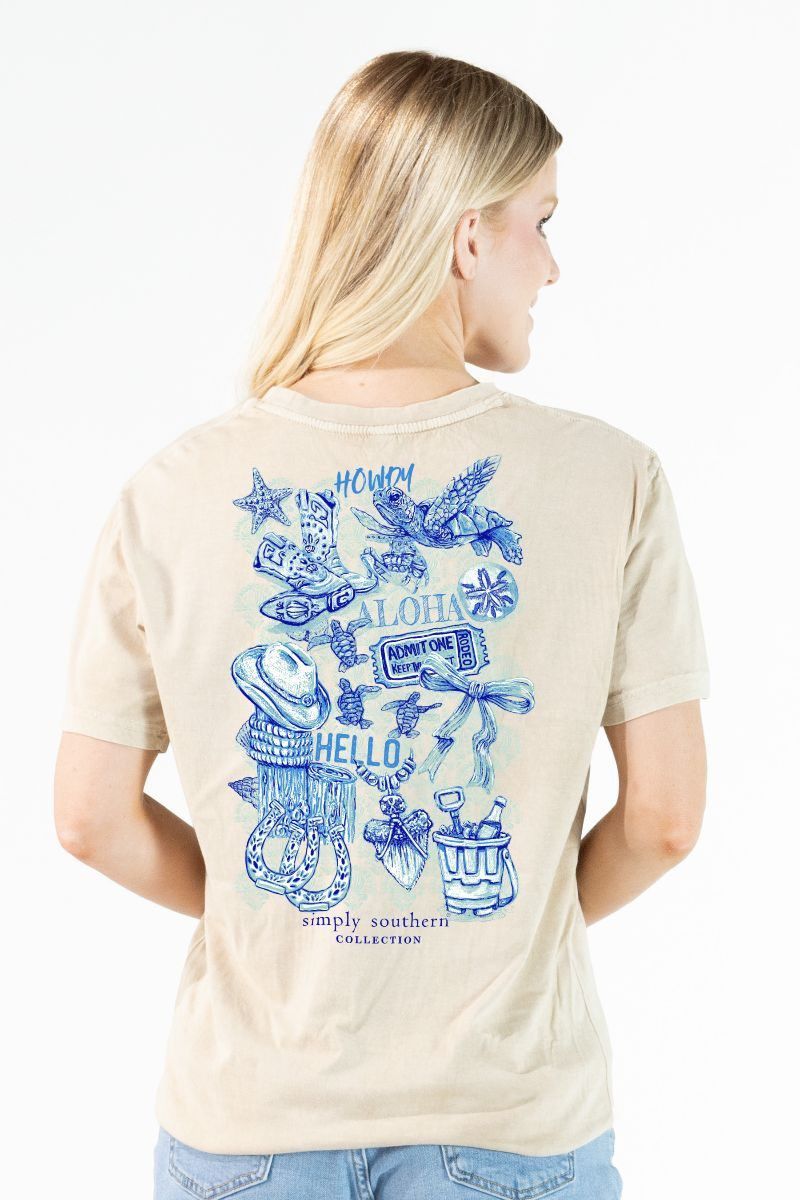 Western Beach Short Sleeve T-Shirt