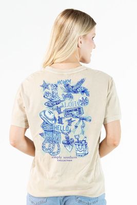 Western Beach Short Sleeve T-Shirt