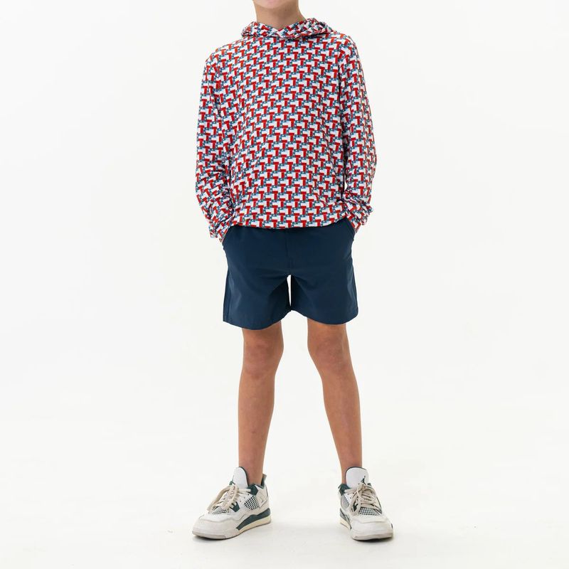 Youth Everyday Short - Deep Water Navy - Mayan Pocket