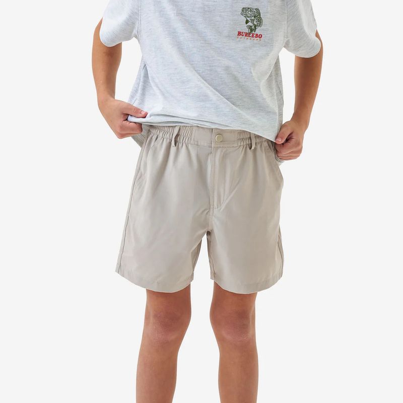 Toddler Everyday Short - Light Khaki - Old Glory Pocket