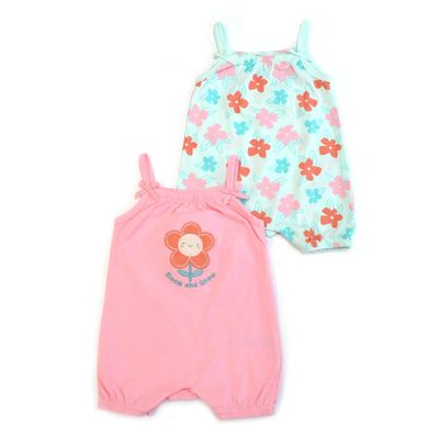 Baby Girl’s Sleeveless Rompers Tank Top Jumpsuit