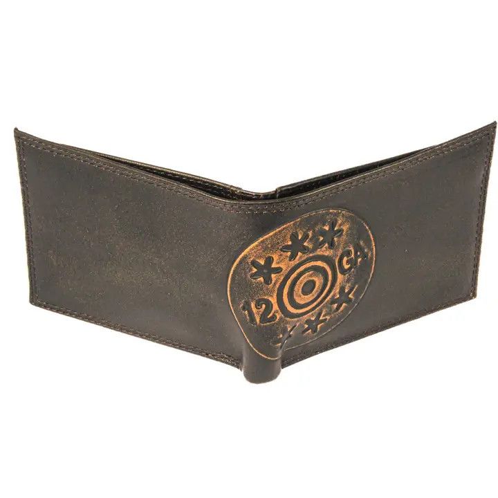 Burnished Leather Bifold Wallet