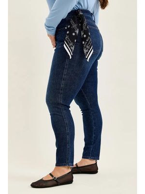 Plus Hw Tc Sienna Skinny w/ Bandana Loop