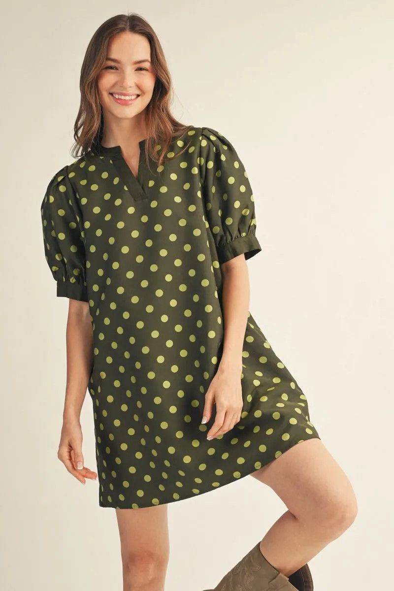 Short Polka Dot Dress