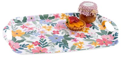 Floral Bloom Serving Tray