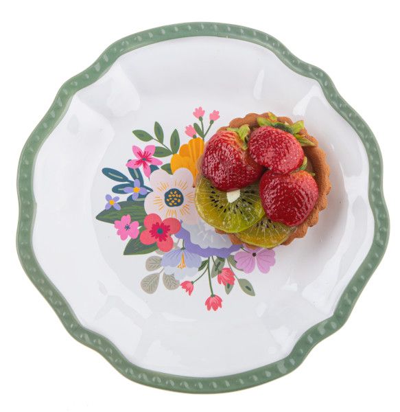 Floral Bloom Salad Plate