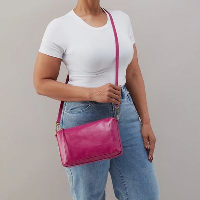 Darcy Carry-All Crossbody In Polished Leather