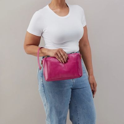 Darcy Carry-All Crossbody In Polished Leather