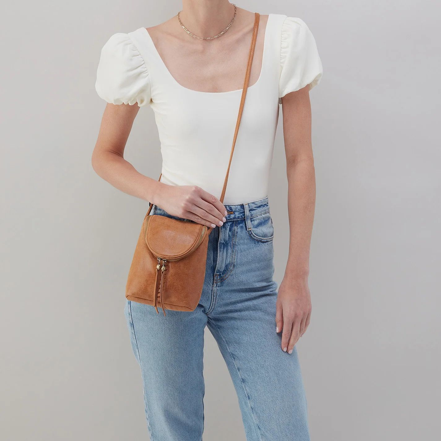 Fern Crossbody In Buffed Leather