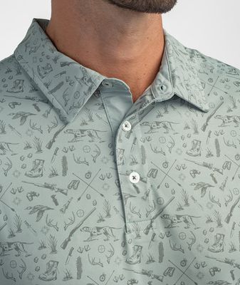 Quack n Rack Printed Polo