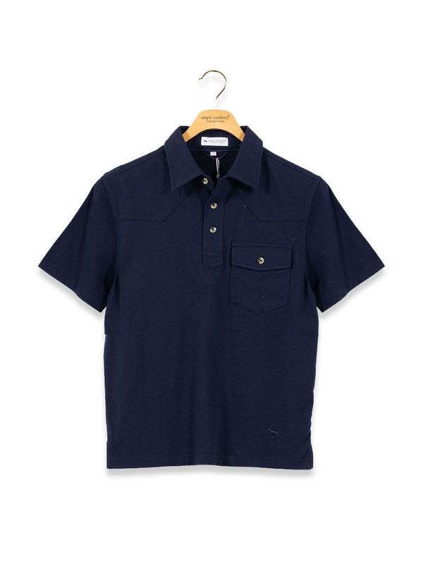 Youth Western Short Sleeve Polo