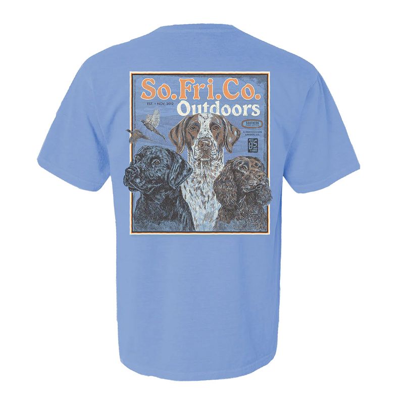 Trio of Dogs Short Sleeve T-Shirt