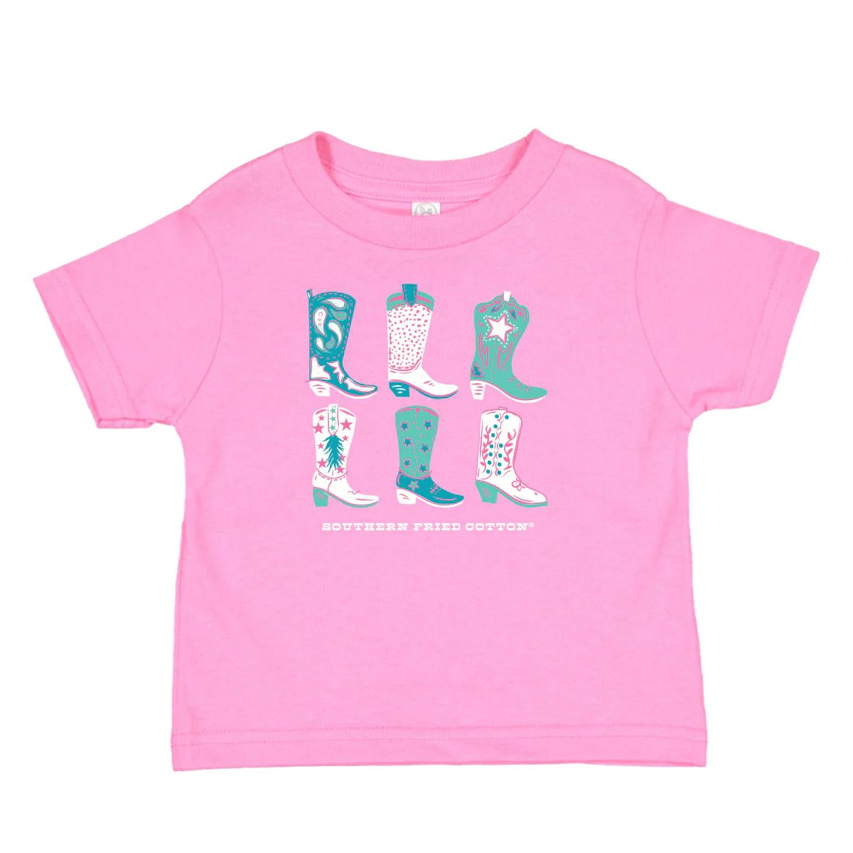 Toddler - Dancin Boots Short Sleeve T-Shirt