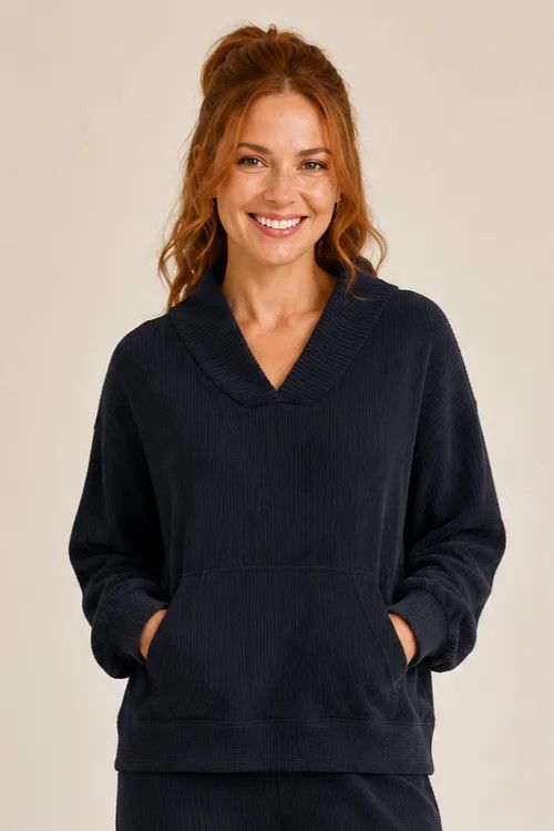 Urban Ribbed Hoodie