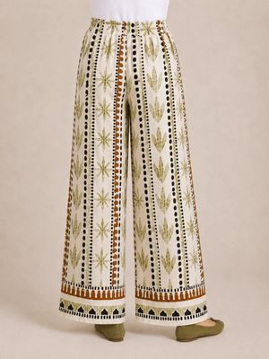 Tie Front Wide Leg Pant