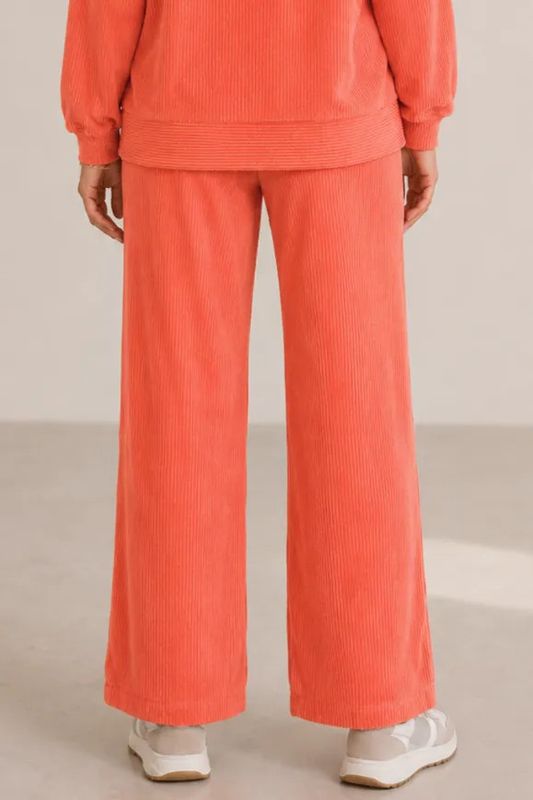 Ribbed Wide Leg Pant