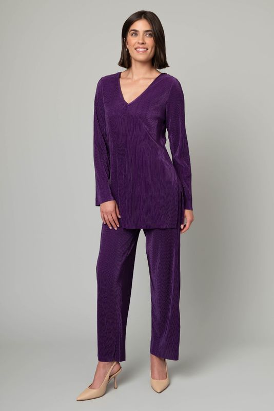 Mini-Pleat Pull On Pant