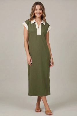 Midi Dress with Pockets