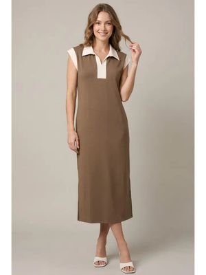 Midi Dress with Pockets