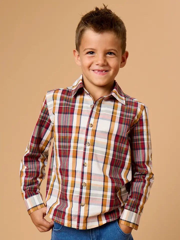 Archer Plaid Button Down Shirt