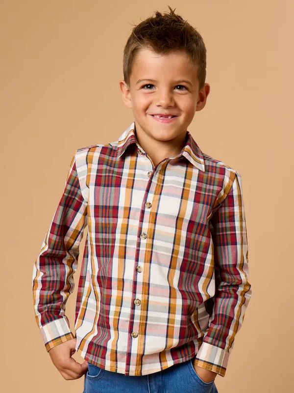 Archer Plaid Button Down Shirt