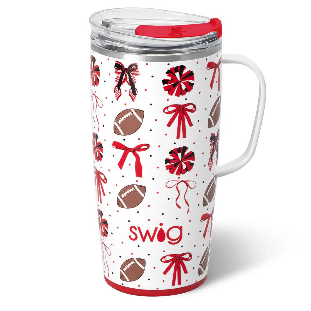 We've Got Spirit Black + Red Travel Mug 22 oz.