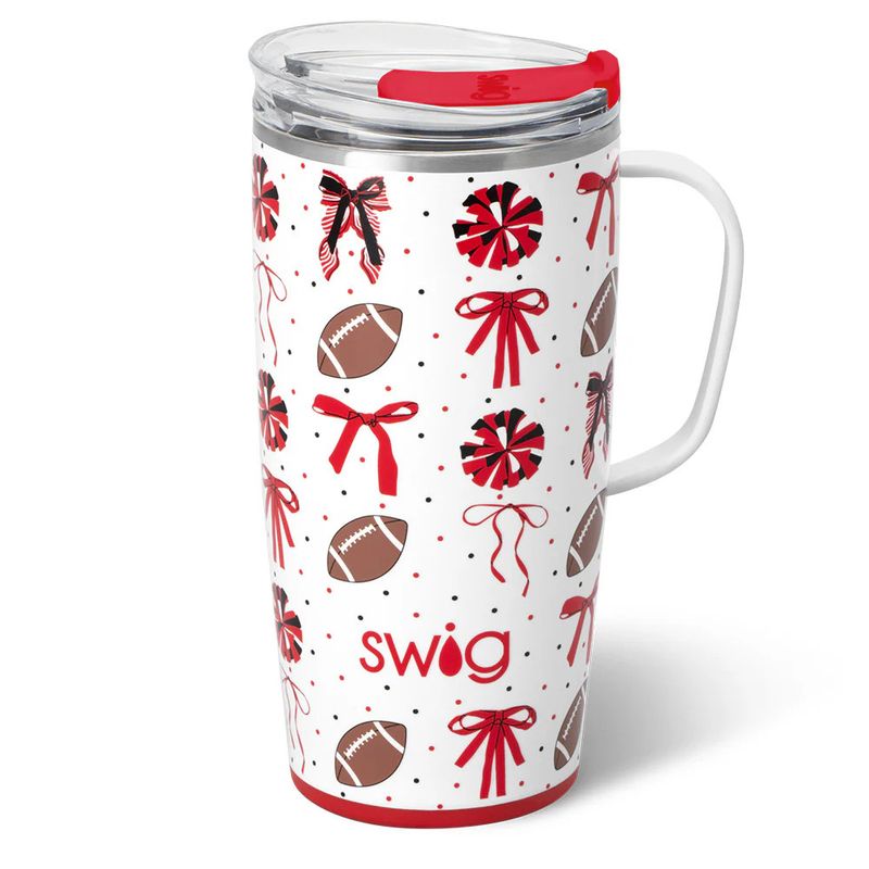 We've Got Spirit Black + Red Travel Mug 22 oz.