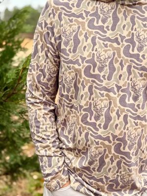 Men's Camouflage Deer Hoodie