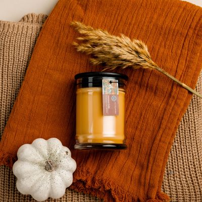 8oz Small Jar Candle - Autumn Gold